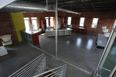 A look at the loft. 