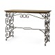 6709 – Sevilla Pine and Iron Console Table