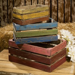 Midway Wood Crates - Set of 3 - 29128-3