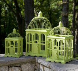 Vivid Birdcages - Set of 3 - 84077-3