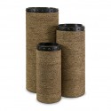 47184-3 - Brunnel Planters - Set of 3