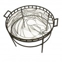 CKI Abstract Horse Glass Tray-Table
