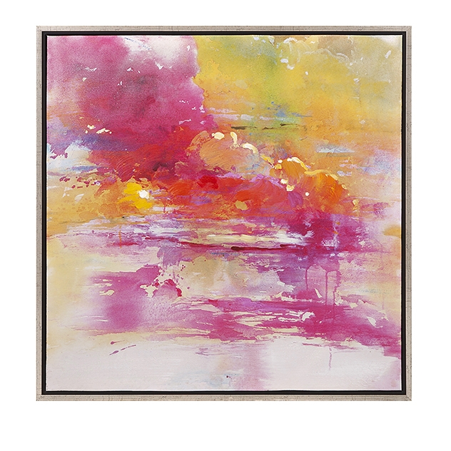 Alexa Oil on Canvas with Frame
