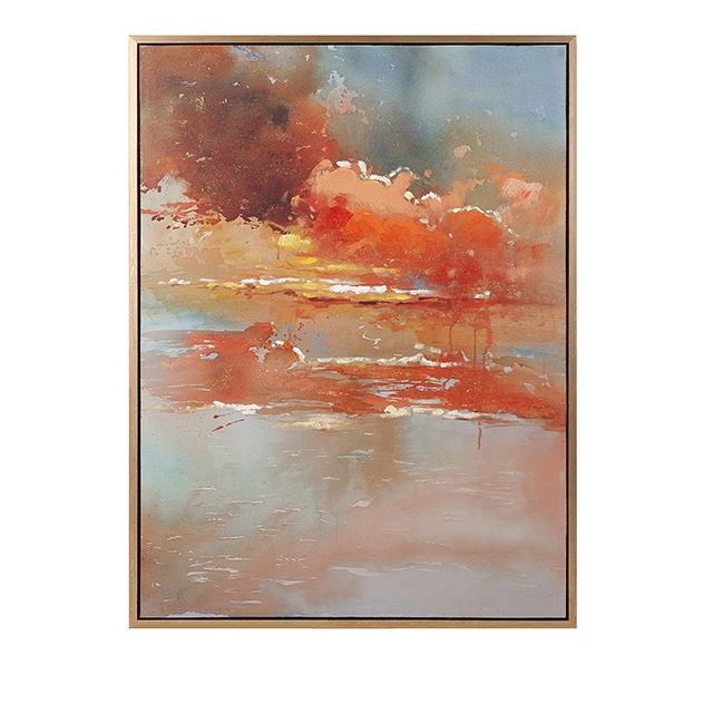 Messer Oil on Canvas with Frame