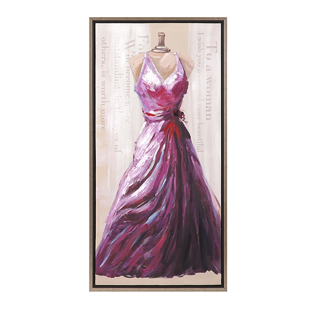 The Dress Oil On Canvas With Frame