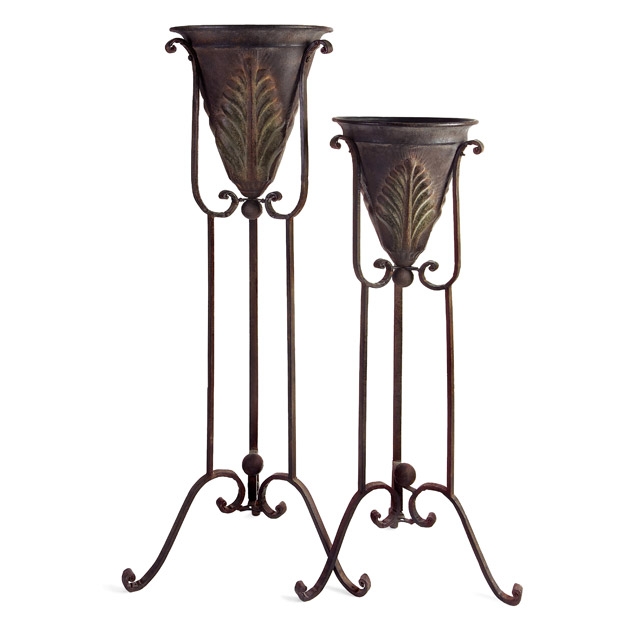 Acanthus Plant Stands - Set of 2