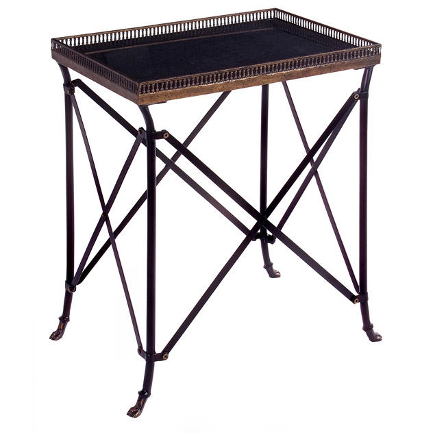 Rectangular Black Accent Table