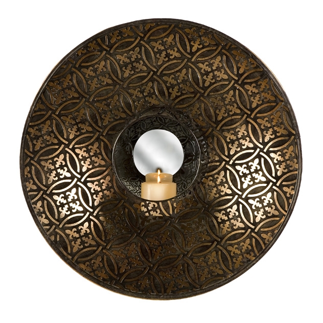 Cocobolo Mirrored Wall Sconce
