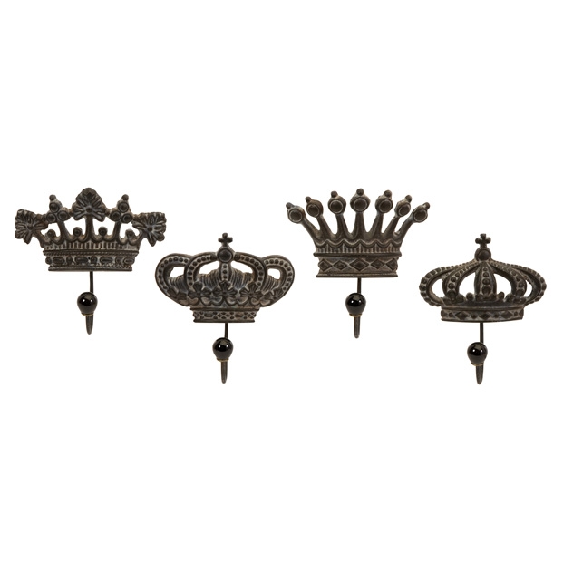 Regent's Crown Hooks - Set of 4
