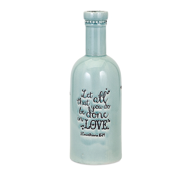 Jaymes Large Scripture Vase