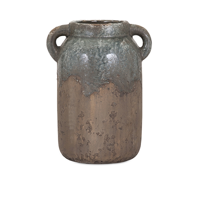 Bardot Large Blue Stone Ceramic Vase