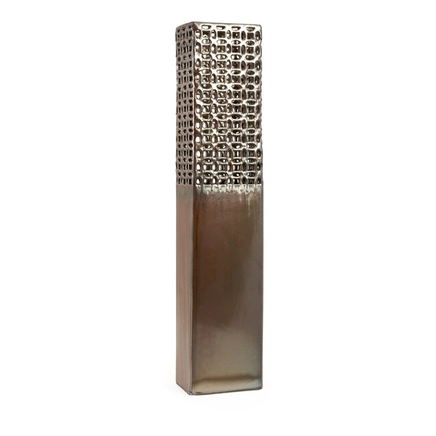 Zorion Cutwork Ceramic Vase
