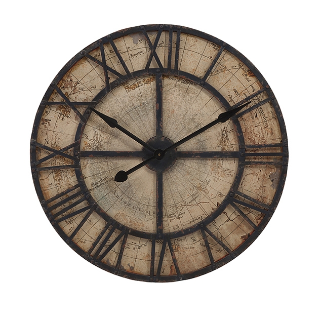 Bryan Map Wall Clock