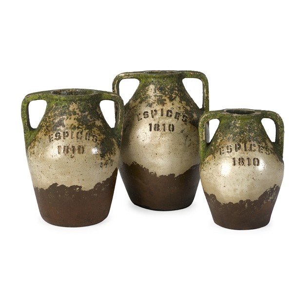 Guerrero Terracotta Jars - Set of 3