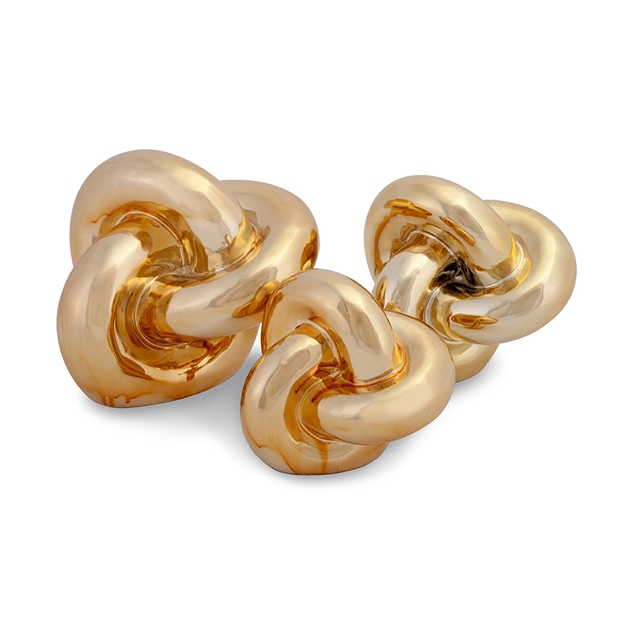 Nikki Chu Metallic Knots - Set of 3