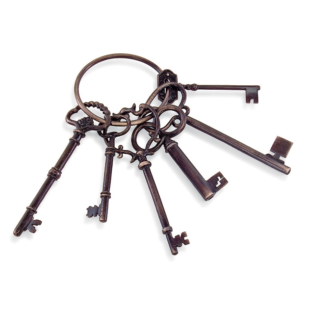 Decorative Keys on Ring