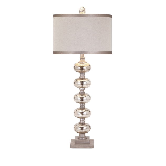 Ginger Mercury Glass Lamp