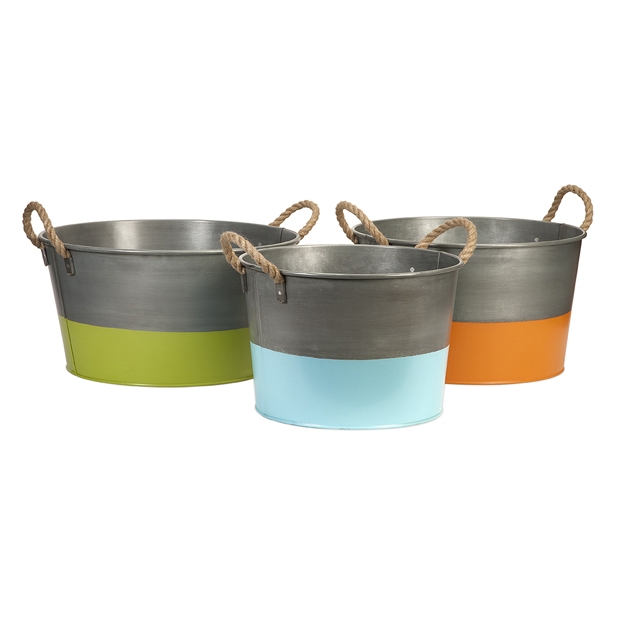 Chelsey round Tubs - Set of 3