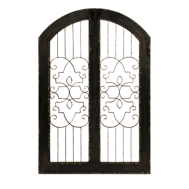 Amelia Iron and Wood Gate
