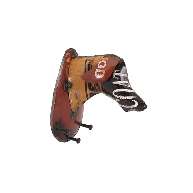 Dillan the Dog Hook - Reclaimed Metal