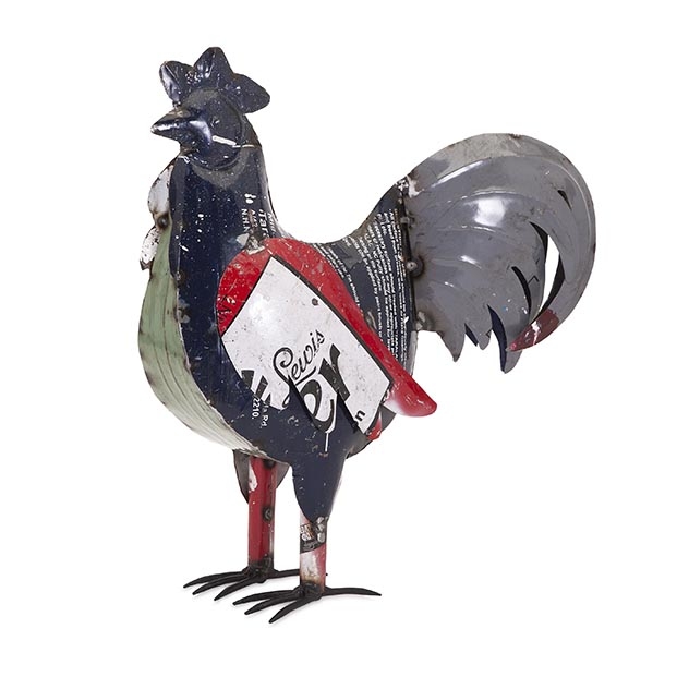 Ryan the Rooster - Reclaimed Metal