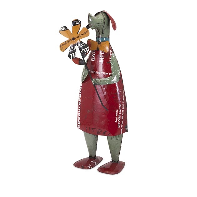 Douglas the Dog - Reclaimed Metal