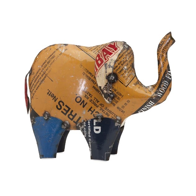Eli the Elephant - Reclaimed Metal