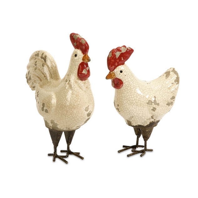 Quinn Roosters - Set of 2