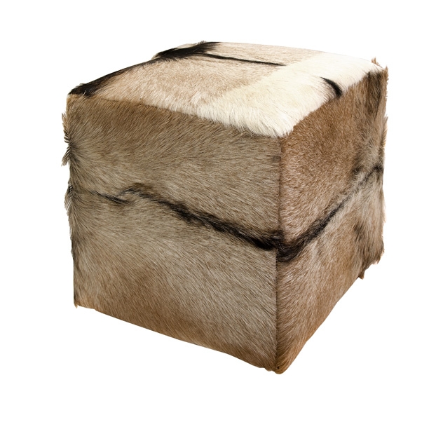 Pacino Animal Hide Stool
