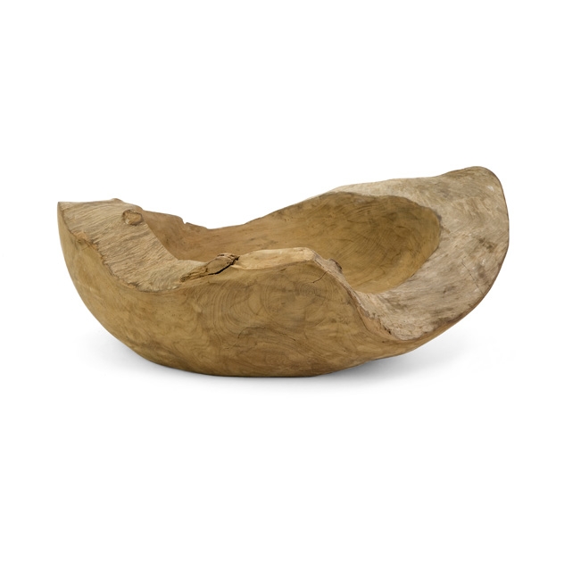 Macaque Large Teakwood Bowl