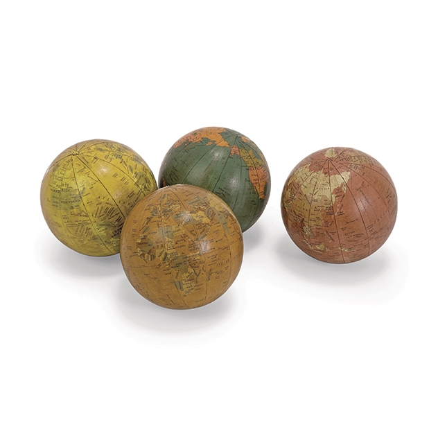 Antique Finish Globe 4