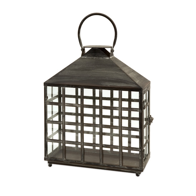 Drake Wide Candle Lantern