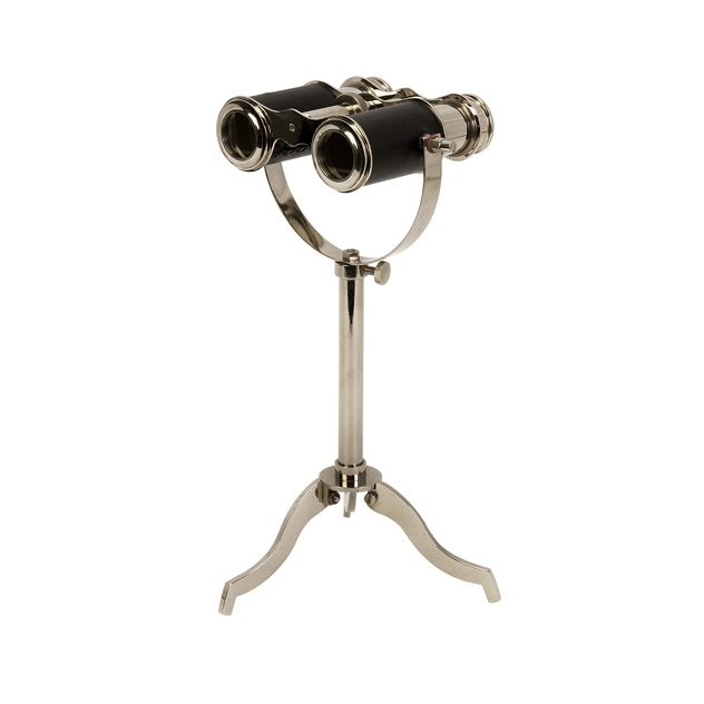 Voyager Tabletop Binoculars on Stand