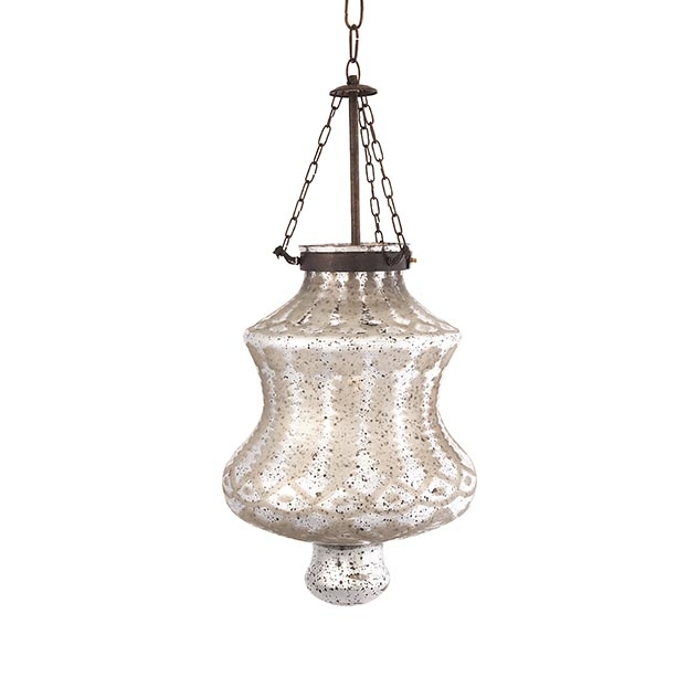 Cadel Etched Glass Pendant Light
