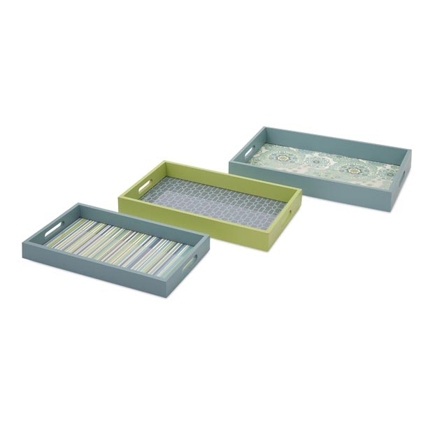 Essentials Reflective Tray - Set of 3