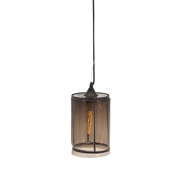 Imogen Small Brown Pendant Light