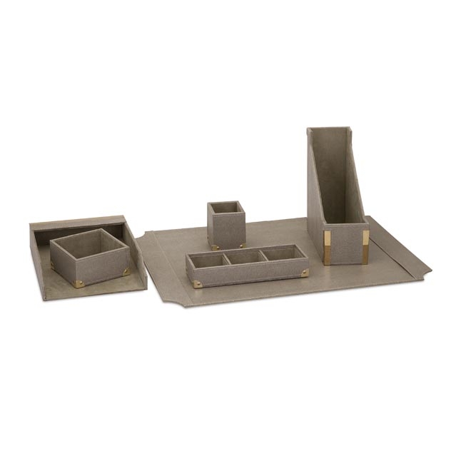 Beth Kushnick Desk Set with Gift Box - Set of 6