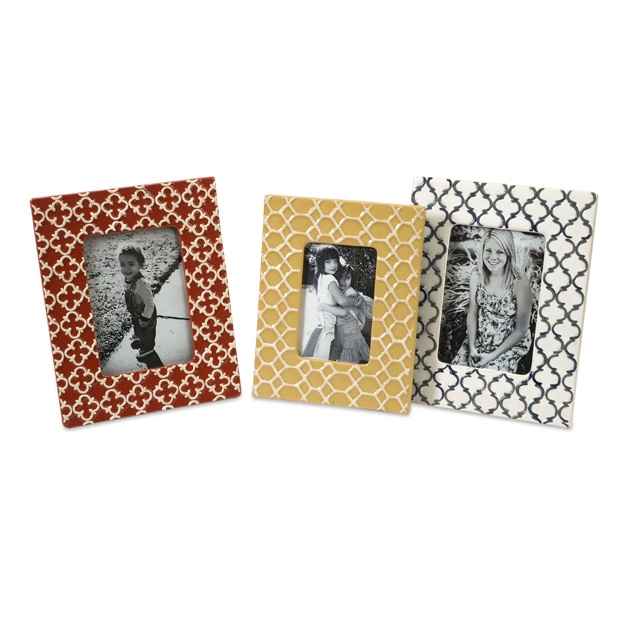 Peters Graphic Photo Frames - Set of 3