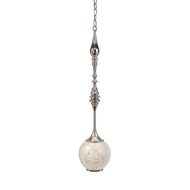 Oceana Medium White Capriz Shell Pendant