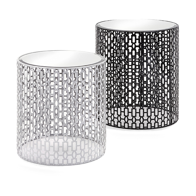 Essentials Jazz Mirrored Tables - Set of 2