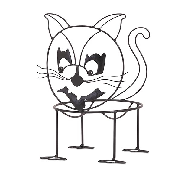 Blacky the Cat the Pumpkin Holder