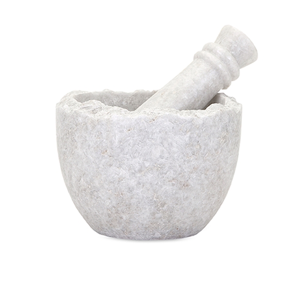 Marble Mortar and Pestle