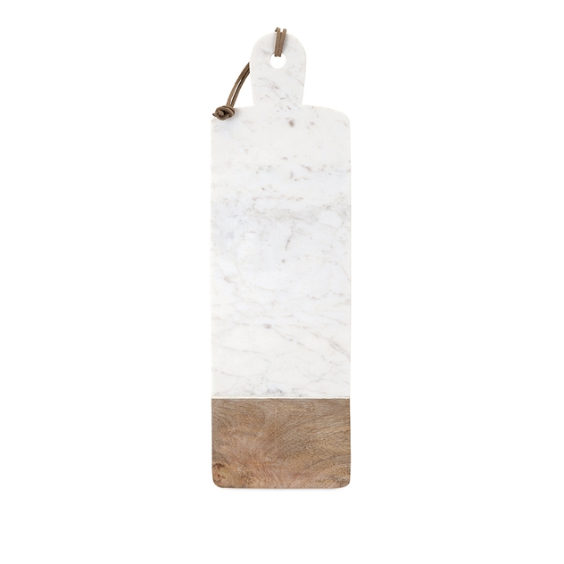 Danita Marble and Wood Cheese Board