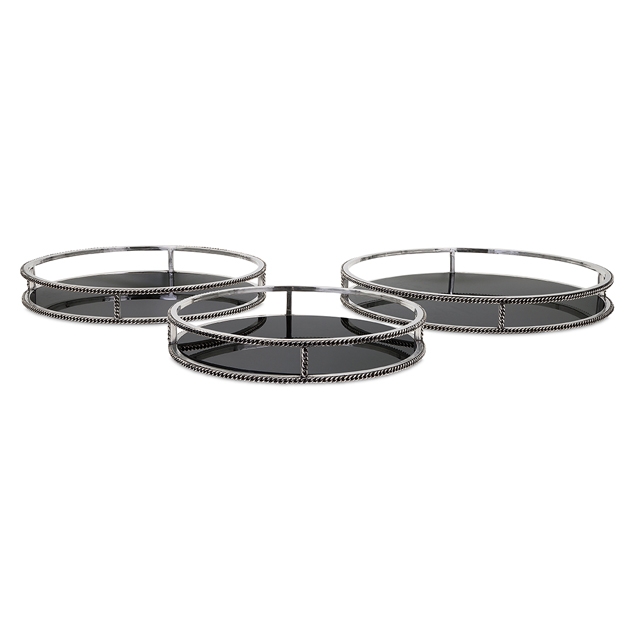 Nikki Chu Chain Trays - Set of 3