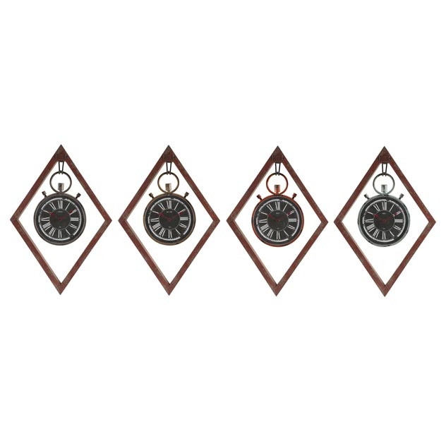 Diamond Hanging Wall Clock - Ast 4