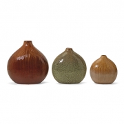 Myanmar Vases Set of 3