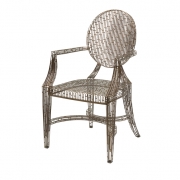 Wilkins Handcrafted Metal Arm Chair