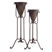 Acanthus Plant Stands - Set of 2
