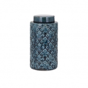 Iris Medium Blue Canister