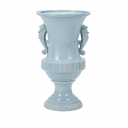 Seahorse Oversized Ceramic Urn